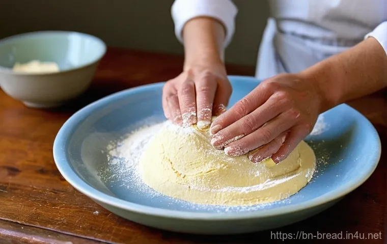 제빵사 업무와 창의성의 관계 - **Prompt 1: The Soulful Act of Baking**
    A close-up, warm, and inviting shot focusing on a baker'...