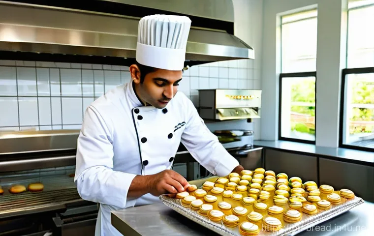 제빵사 경력 이력서 작성 팁 - The Artisan Baker's Passionate Focus**

A close-up, cinematic portrait of a skilled female Bengali b...